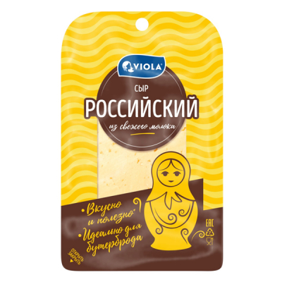 Сыр Российский 120г Виола