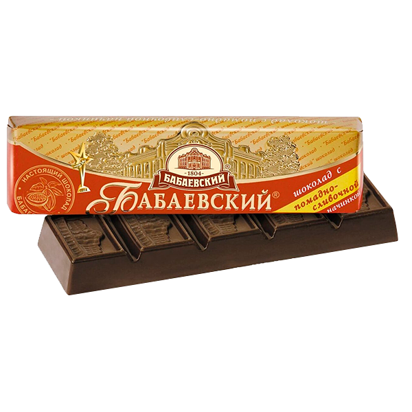 Батончик Бабаевский 50г помад/шоколад начинка Спутник Калуга