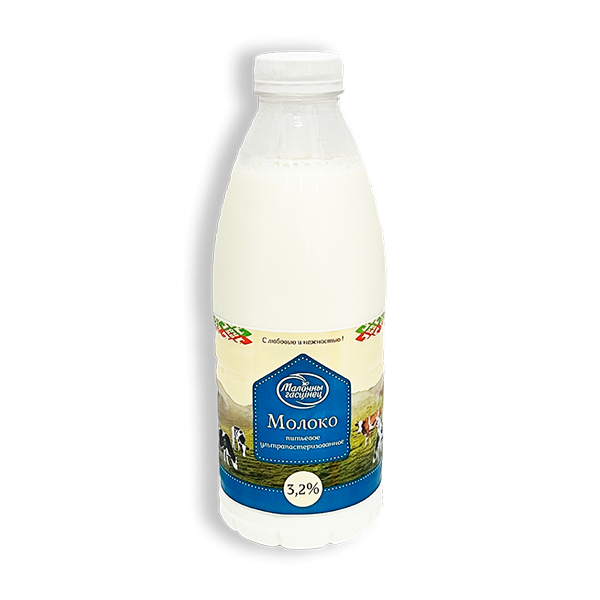 Молоко Молочный гостинец 3,2% 0,9мл Спутник Калуга