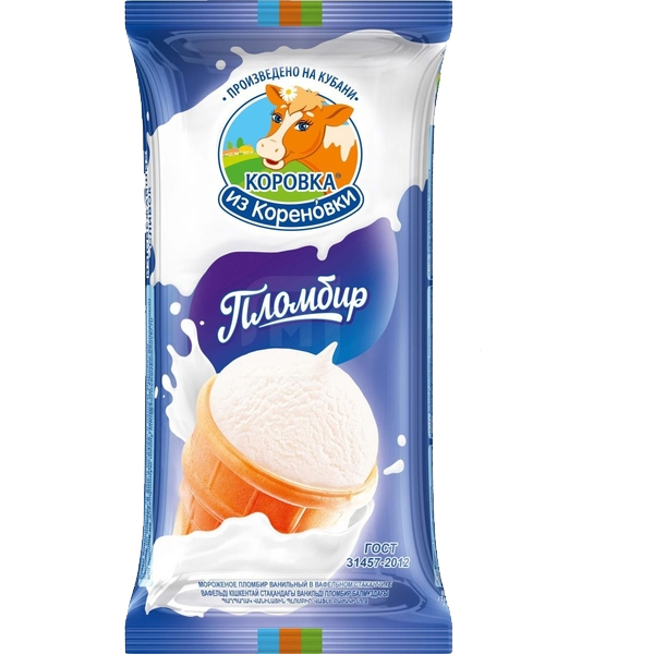 Мороженое Коровка из Кореновки 100г Спутник Калуга