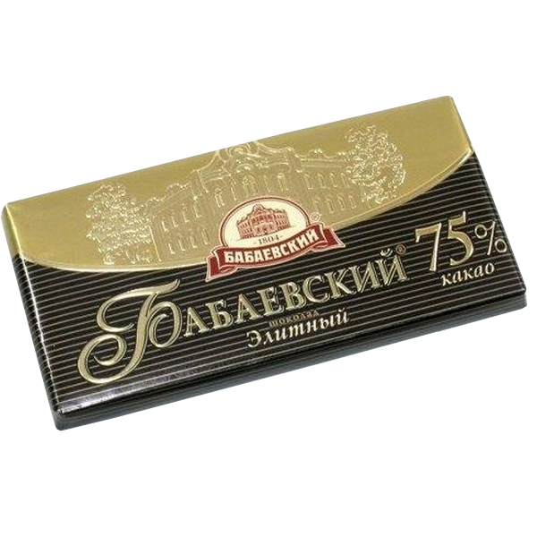 Шоколад Бабаевский элитный 100г Спутник Калуга