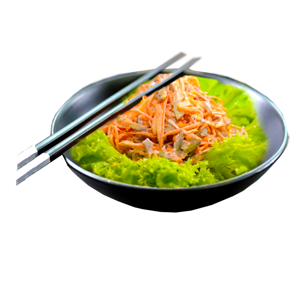 Салат Язык с морковкой по-корейски    100гр Спутник Калуга