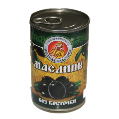 Маслины, оливки б/к 314мл Русская классика