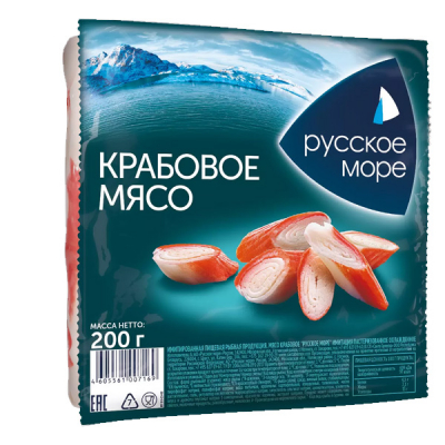 Крабовые палочки  200г Русское море