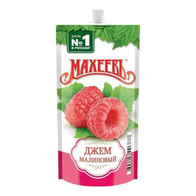 Джем Махеев 300г дой пак малина