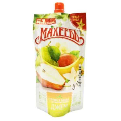 Джем Махеев 300г дой пак  груша