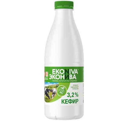 Кефир Эконива 3,2% 1л пб