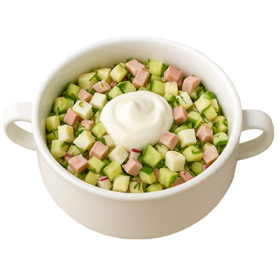 Окрошка мясная 100г