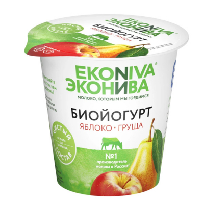 Биойогурт Эконива 125г в ассортим