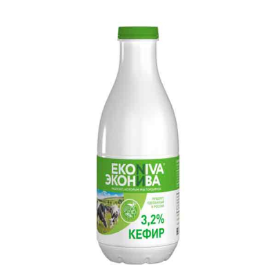 Кефир  3,2%  1л Пэт  ЭкоНива
