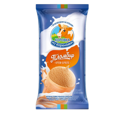 Мороженое Коровка из Кореновки 100г крем брюле