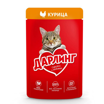 Корм Дарлинг 75г в асс
