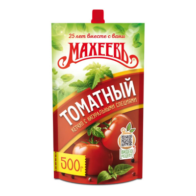 Кетчуп Махеев 500г томат,