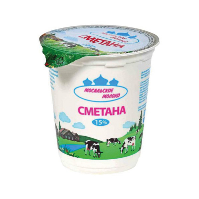 Сметана 15% 300г Мосальск