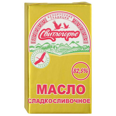 Масло 82,5%  180гр  ТМ Свитлогорье