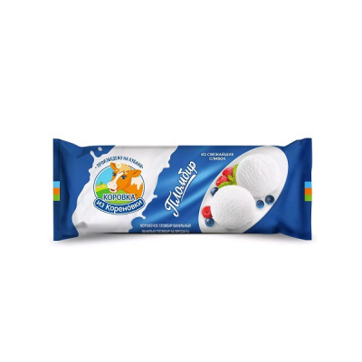 Мороженое Полено пломбир, 400г КиК