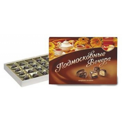 Набор шоколадных конфет "Подмосковные вечера" 200г