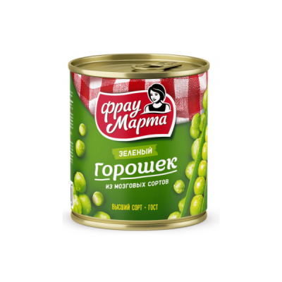 Горошек Фрау Марта 310г ж/б