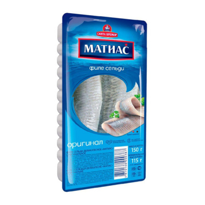 Сельдь филе Матиас 150г