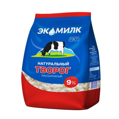 Творог Экомилк 350г 9%