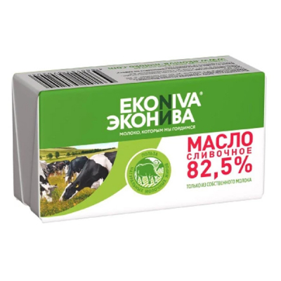 Масло 82,5% 180г Эконива