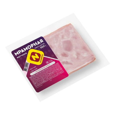 Ветчина Мраморная в/у срез 0,3