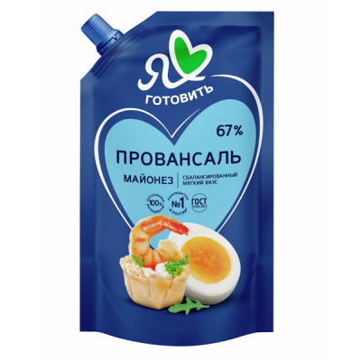 Майонез ЯЛГ Классический 700 гр 67%