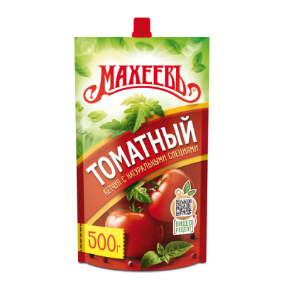 Кетчуп Махеев 500г томатный