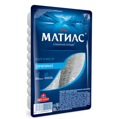 Сельдь Матиас 250г