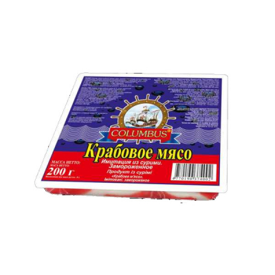 Крабовые палочки 200г  ТМ Коламбус