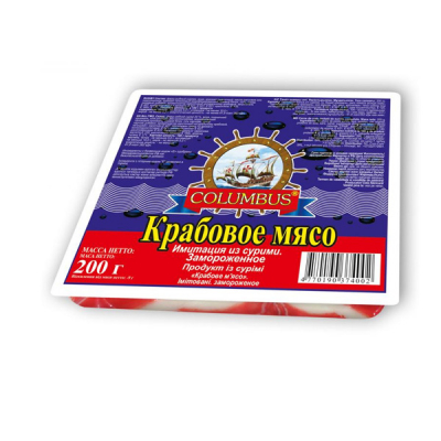 Крабовые палочки 200г  ТМ Коламбус