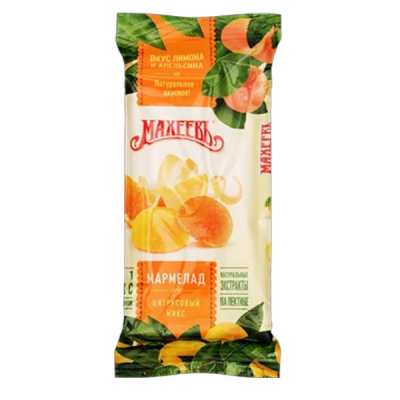 Мармелад Махеев 250г цитрус