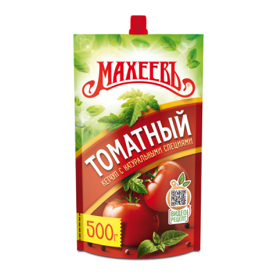 Кетчуп Махеев 500г томатный