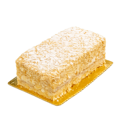 Торт Наполеон с заварным кремом 100г (весовой)