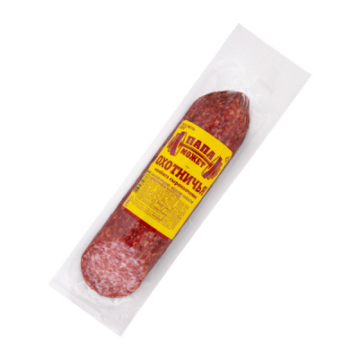 Колбаса Охотничья  с/к в/у 220г ТМ Папа может