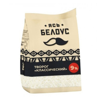Творог Ясь Белоус 9% 400г