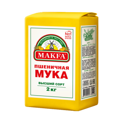 Мука 2кг ТМ Макфа