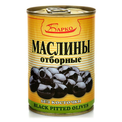 Маслины ТМ Барко б/к ж/б 300мл