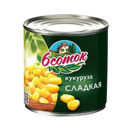 Кукуруза ТМ6 соток 425мл ж/б