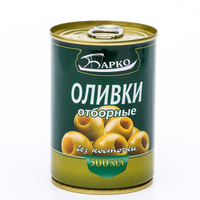 Оливки ТМ Барко б/к ж/б 300мл