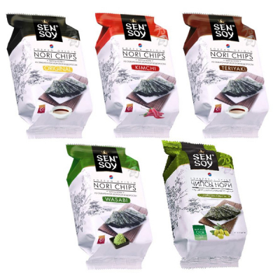 Сенсой Чипсы Нори 4,5 г в ассортименте