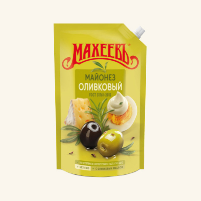 Майонез Махеев Оливковый 770г