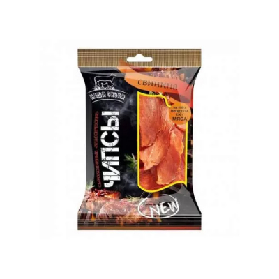 Чипсы Наши снеки свинина, говядина, индейка 90г