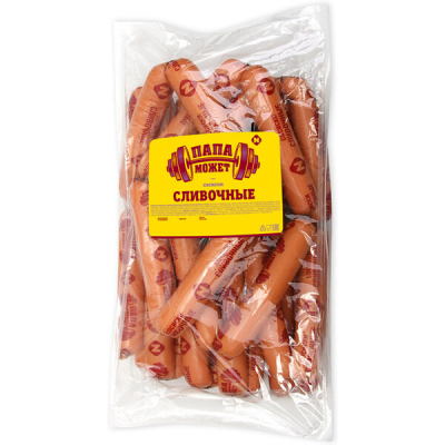 Сосиски Сливочные 1кг ц/о ТМ Останкино