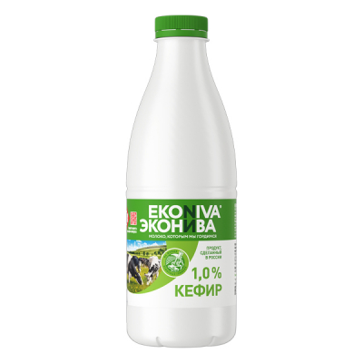 Кефир Эконива 1% 1л.