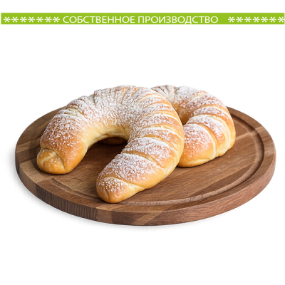 Рогалик с клубникой 1/120г