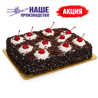 Торт «Чёрный лес» весовой 100г