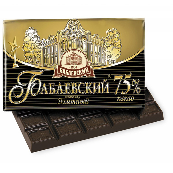 Шоколад Бабаевский 100гр в ас-т е Спутник Калуга
