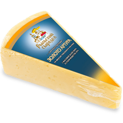 Сыр  Золото Артура 1кг 50% Рыльский сыродел