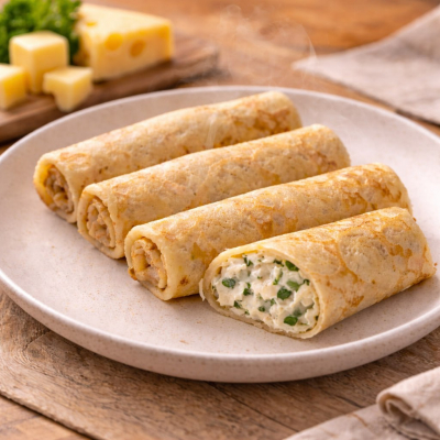 Блинчики сыр/зелень 100гр,  49,99